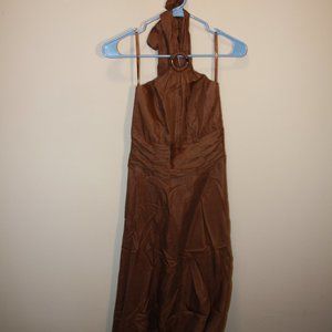 White House Black Market Halter Dress - 0